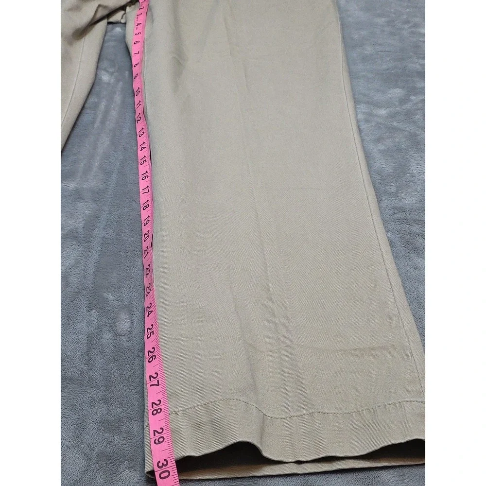 Polo Ralph Lauren Preston Pant 40x30 NWT Vintage Khaki Flat Front Pony On Pocket